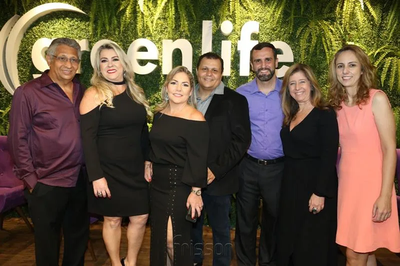 José, Soraya Jereissati, Carol Amora, Fernando Braga, Vitor Erbereli, Patricia Totaro e Karina Zemeliscki