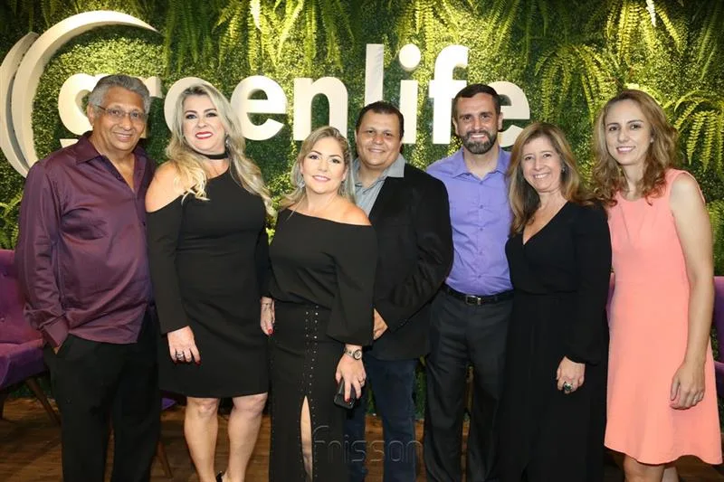 Jose, Soraya Jereissati, Carol Amora, Fernando Braga, Vitor Erbereli, Patricia Totaro e Karina Zemeliscki