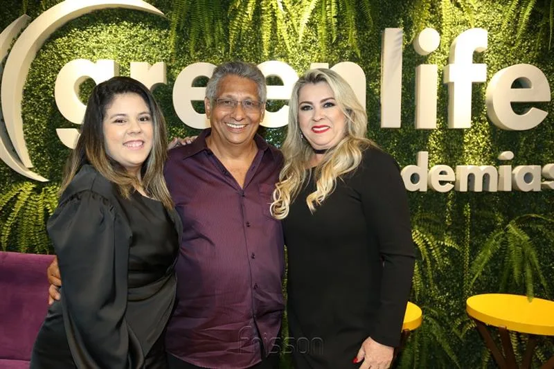 Beatriz, José e Soraya Jereissati