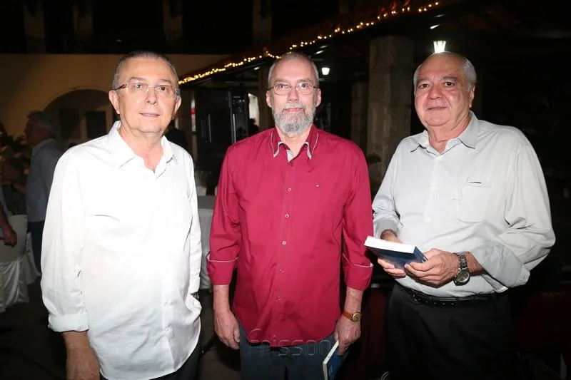 Antonio José Melo, Fernando Amora e Roberto Costa