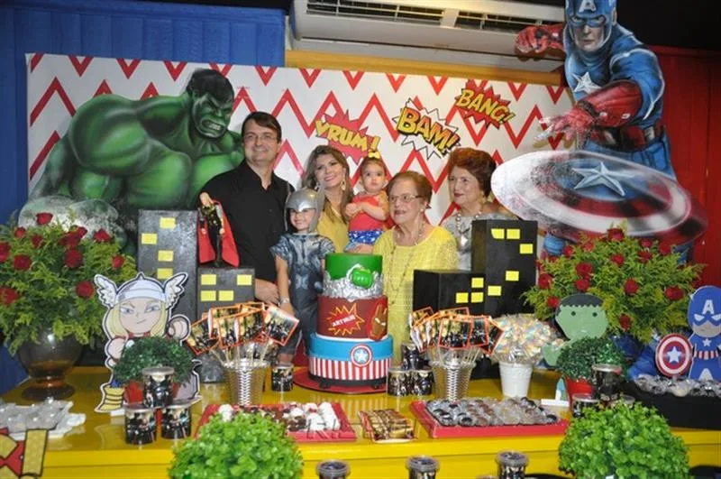 Arthur, Edilson Pinheiro, Letícia, Beatriz Pinheiro