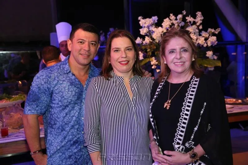 Alan Carvalho, Denise Bezerra e Ana Aliady Accyole