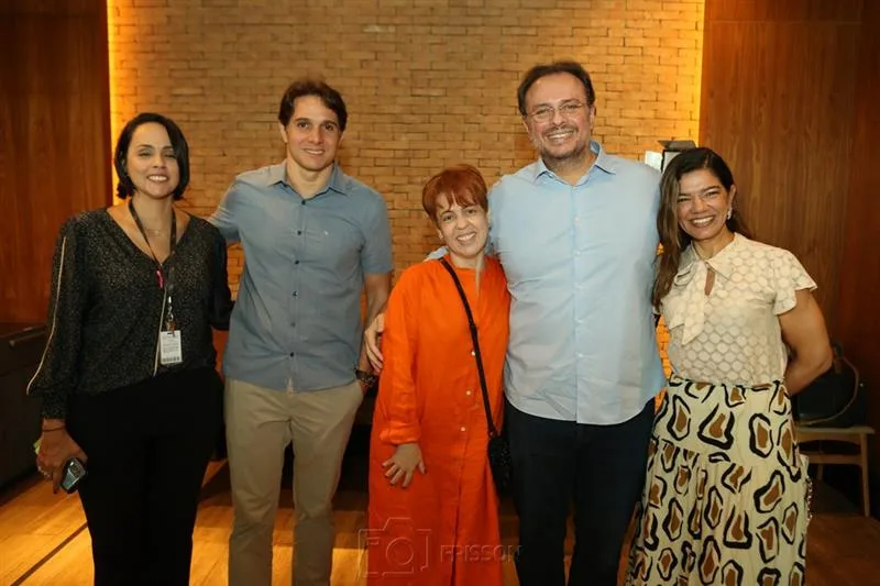 Adyna Cavalcante, Benjamim Oliveira, Raquel Mendonça, Adriano Nogueira e Poliana Brandão