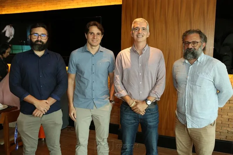 Átila Varela, Benjamim Oliveira, Bernardo Legey e Jocélio Leal