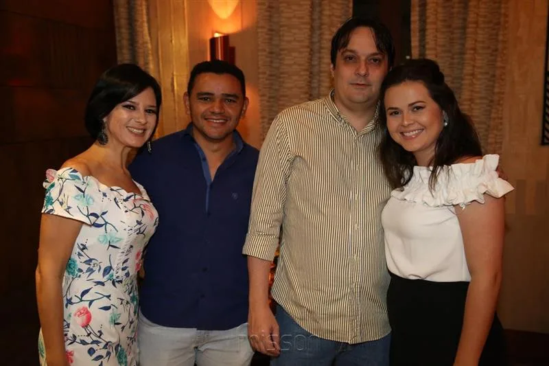 Alessandra Viana, Rafael Monteiro, Vicente Pessoa e Renata Valentim