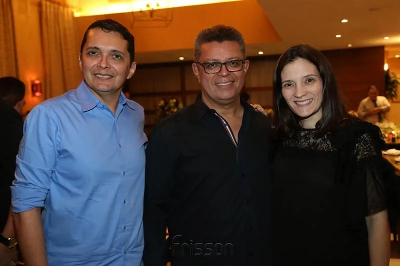 Armando Cesar, Flávio Liffeman e Raquel Aderaldo