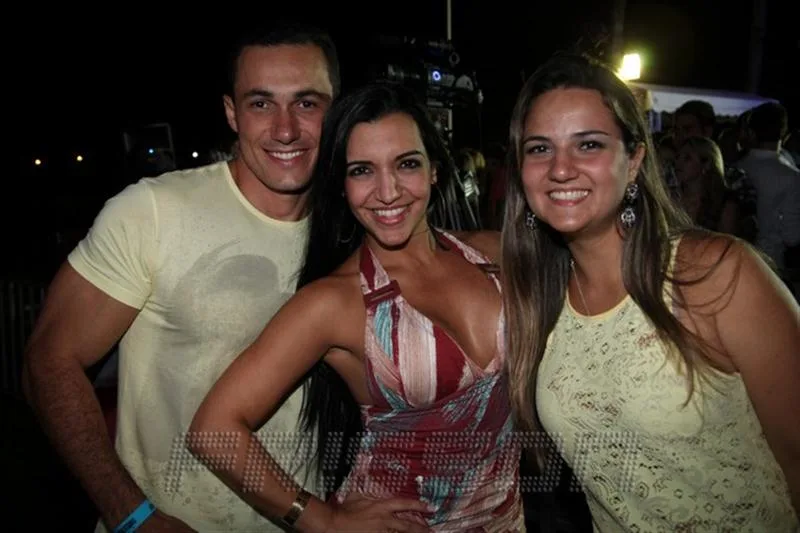 Alexandre Sousa, Vanessa Fabiane e Bruna Gurgel