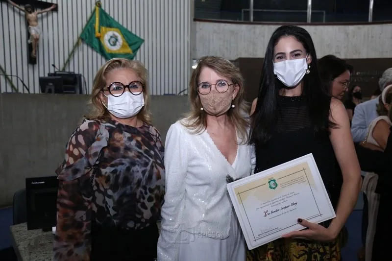 Dulce Silveira, Sofia Linhares e Lia Sampaio