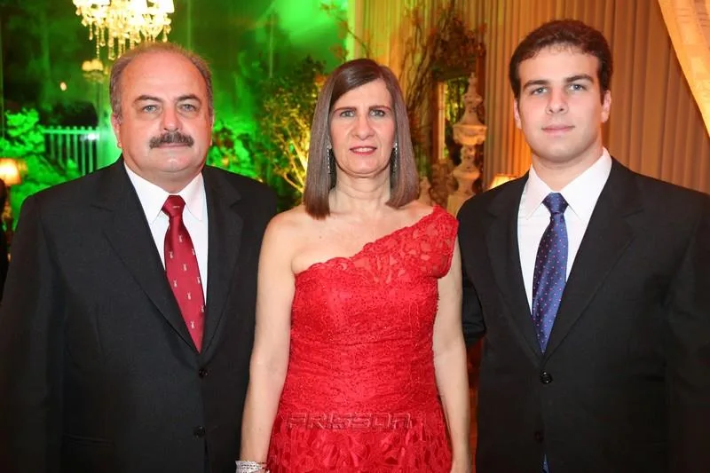 Ademar, Elizabete Dayer e Paulo