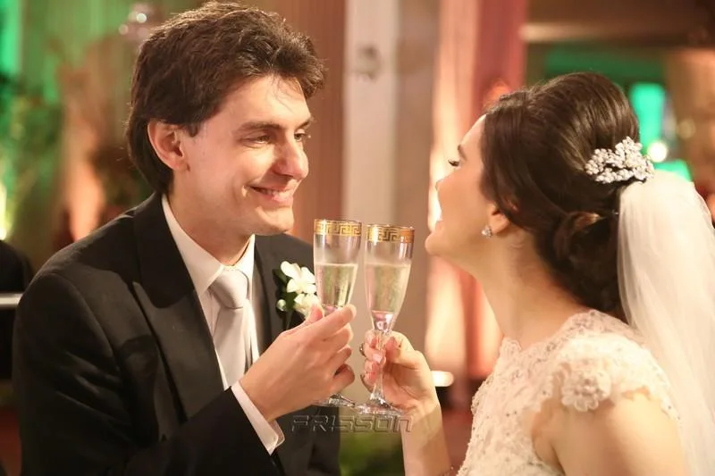 Marcelo Magalhães e Rafaela Viana