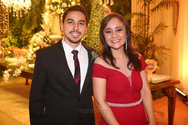 Caio Torres e Erika Parente