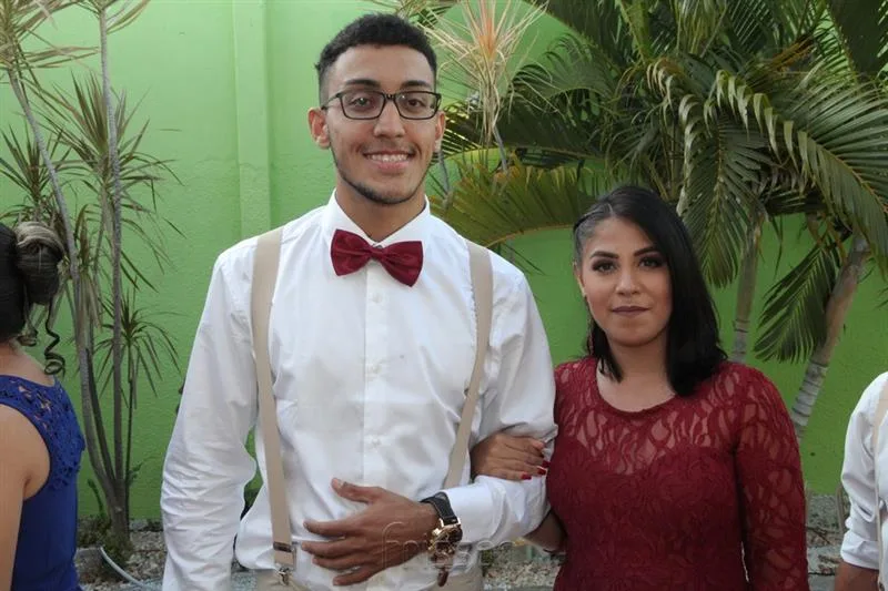 Andre Rarisson e Vitoria Ferreira