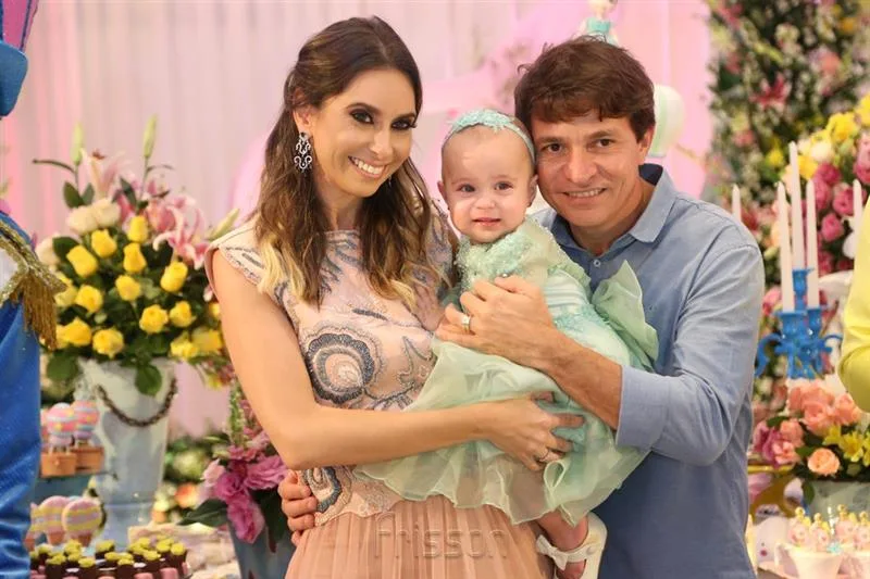 Thais, Isabela e José Maia