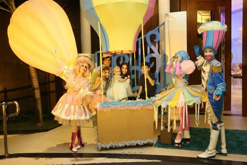 Ana Luisa, Isabela, Gabriel e Maria Maia