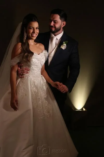 Samuel Vagner e Thayse Portela