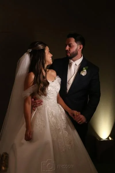 Samuel Vagner e Thayse Portela