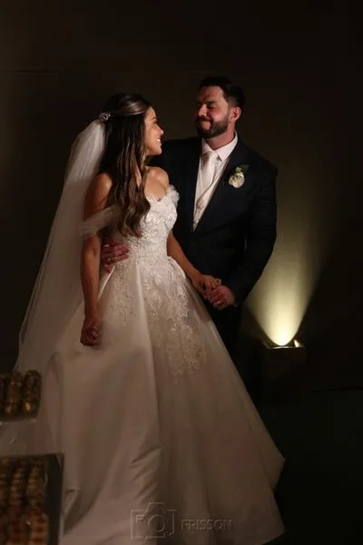 Samuel Vagner e Thayse Portela
