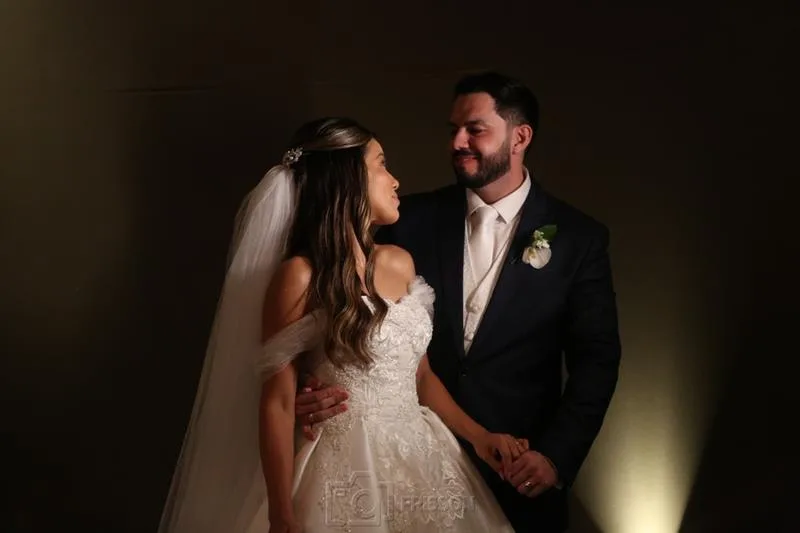 Samuel Vagner e Thayse Portela
