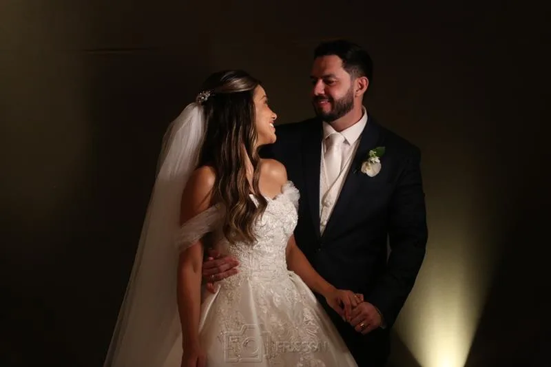 Samuel Vagner e Thayse Portela