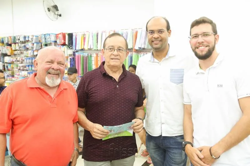 Cojack Freire, Erasmo Lima, Marcos Adriano e Vitor Martins