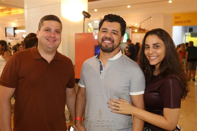 Andre Nobre, Timoschenko Junior e Joyce Bezerra