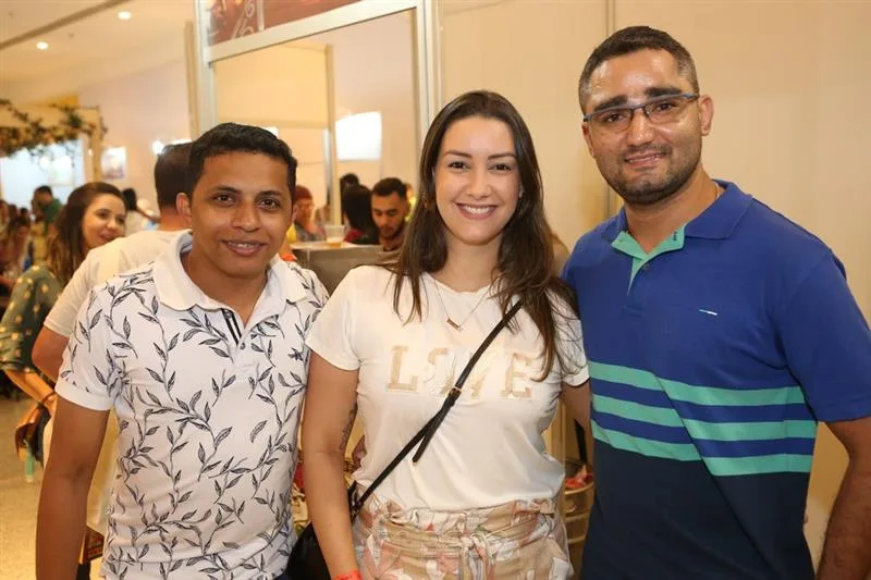 Batista Santos, Karen Melo e Tarcisio Ribeiro