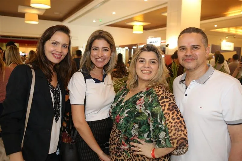 Cinthya Sampaio, Leiliane Pinto, Karine Loureiro e Erico Barroso