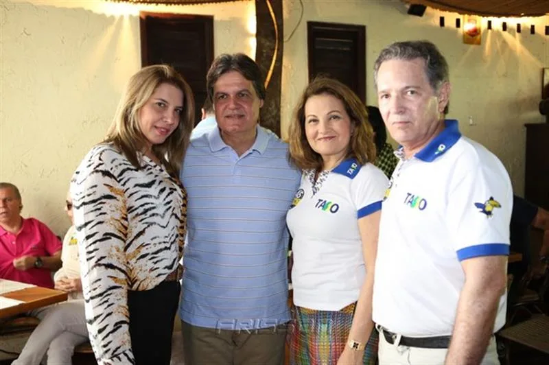 Adriana Cals, Paulo Miranda, Lenise e Cláudio Rocha