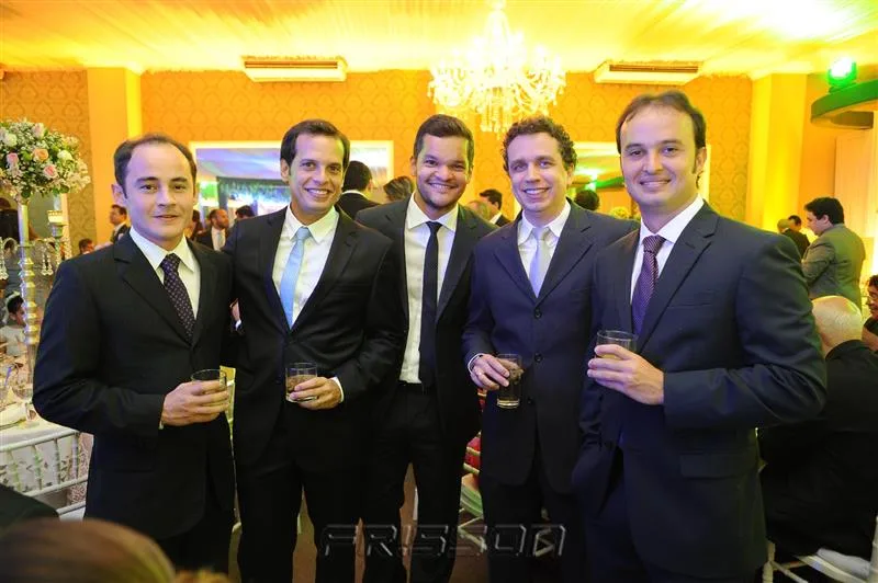 Aliandro Santos, Wilton Lima, Daniel Carvalho, Pedro Mapurunga e Klaus Albuquerque