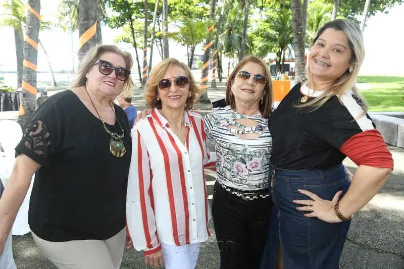 Aldenia Jatai, Lourdes Vasconcelos, Socorro França e Railka Elene