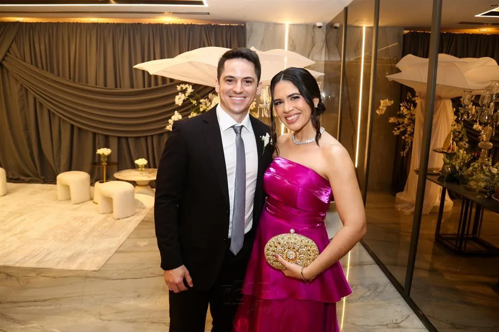Calebe Lamonier e Paula Ermans