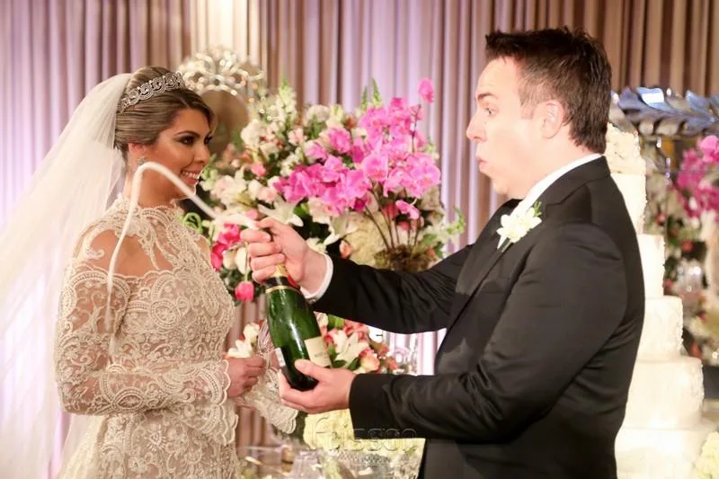 Aline Morais e Marcio Zacarias