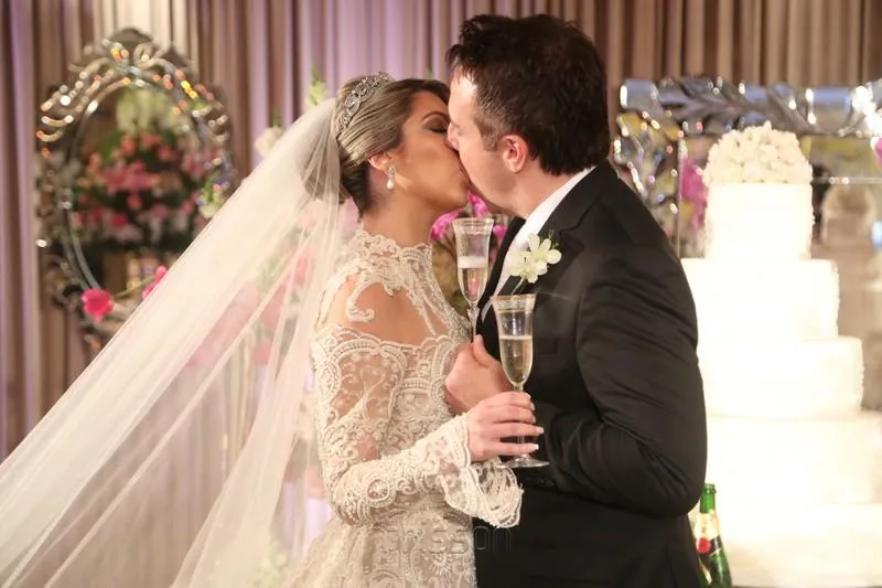 Aline Morais e Marcio Zacarias