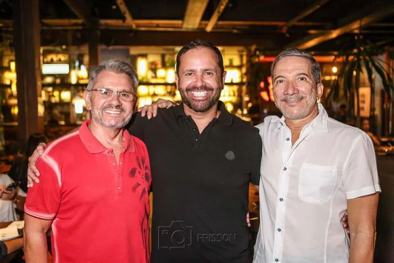 Francisco Andrade, Otoni Oliveira e Nelson Salles