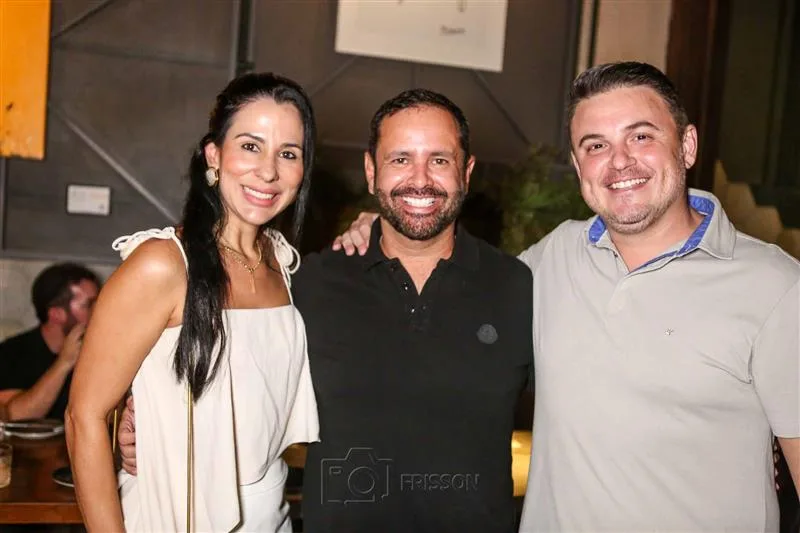 Lorena Leão, Otoni Oliveira e Carlos Sobreira