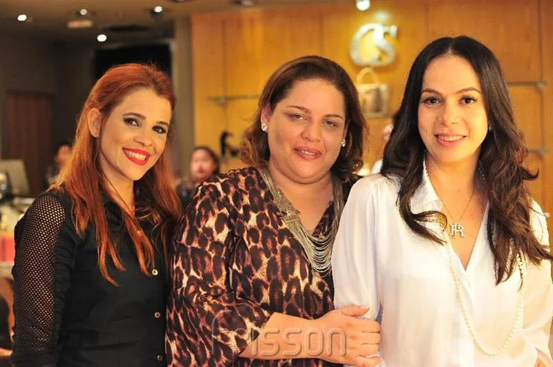 Carla Gabriel, Samya Sahdo e Roberta Fontelles