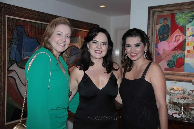 Andréia Delfino, Denise Cavalcante e Márcia Travessoni