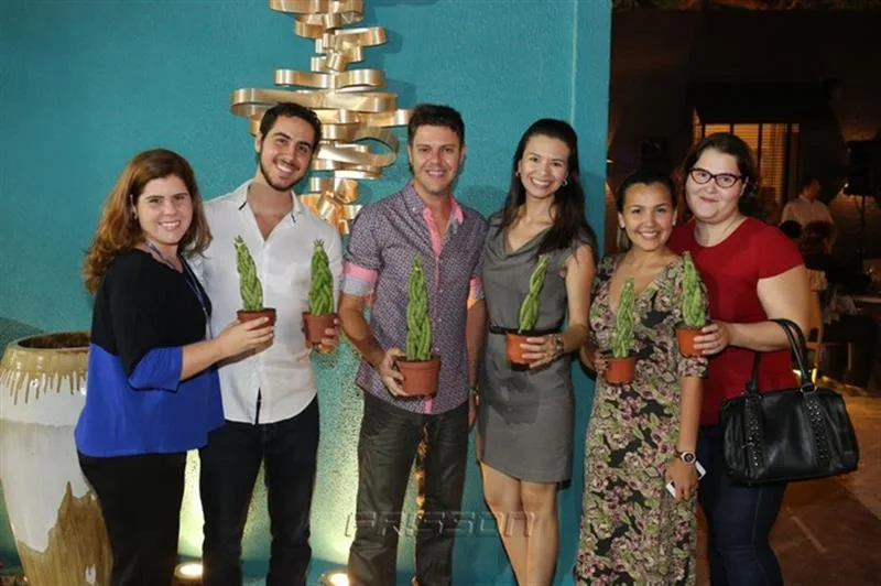 Ana Elisa Sidrim, Renato Manzini, Tomas Reeves, Emanuelle Moraes e Vanessa Viana