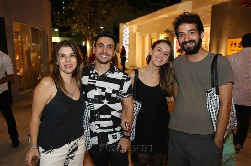 Andrea Araújo, Icaro Guerra, Carol Gouveia e Ramon Cavalcante