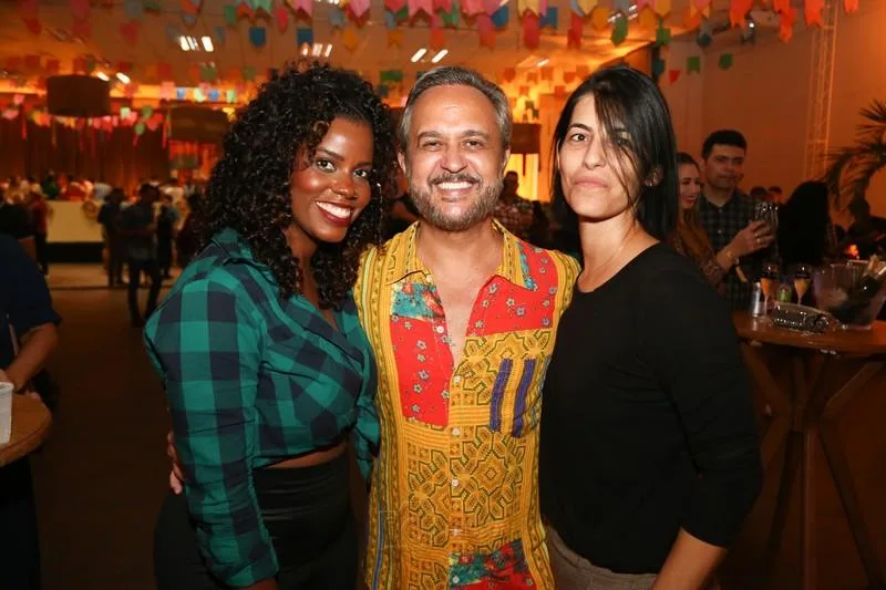Aida Teixeira, Evandro Melo e Nicoli Macedo