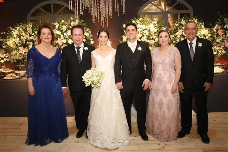 Albanisa Dummar, Carlos Brasileiro, Clarissa Dummar, Marcio Camelo, Francisco de Assis e Zaida Parente