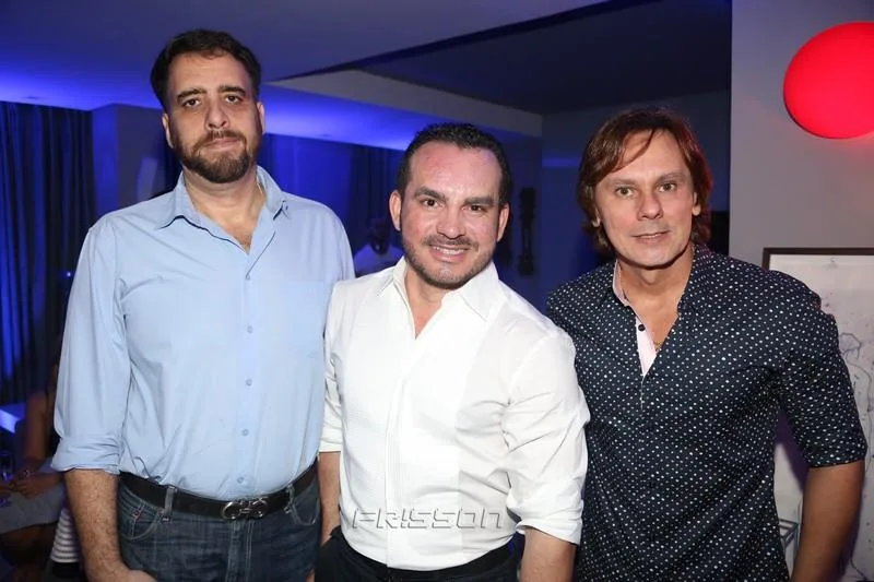 André Sauaia, Willfridy Mendonça e Kilderi Freitas