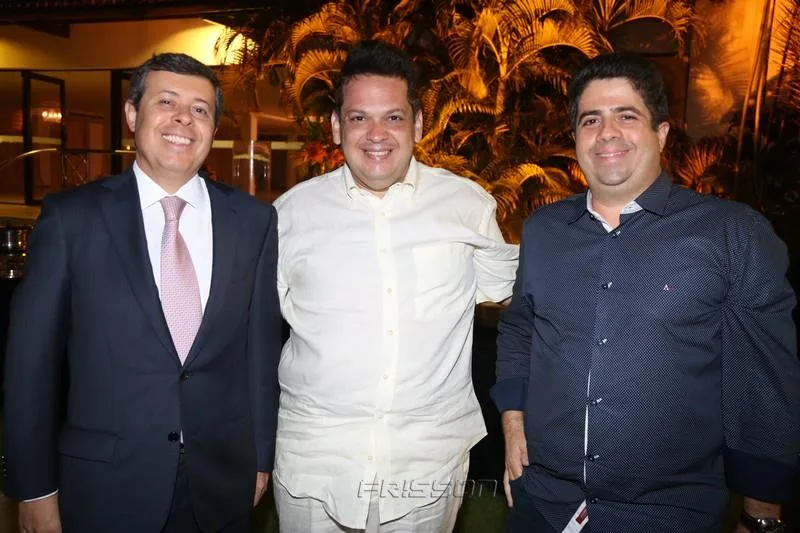 Anastácio Marinho, Marcus Lage e Alexandre Leitão