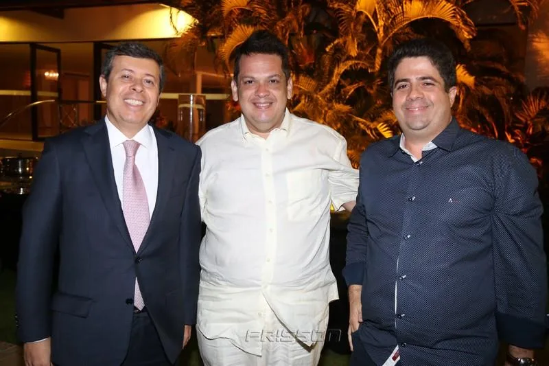 Anastácio Marinho, Marcus Lage e Alexandre Leitão