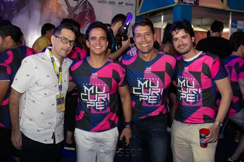 André Camurça, Panta Neto, Gony Arruda e Ivens Neto