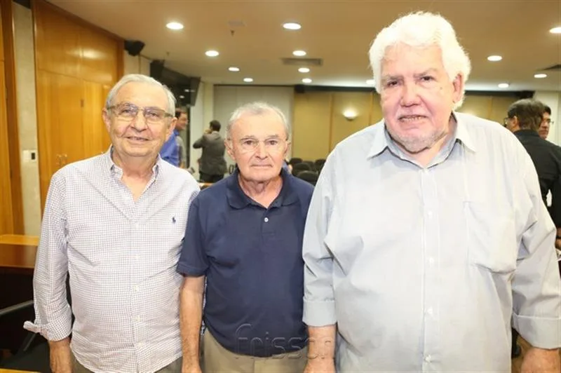 Alvaro Correia, Haroldo Parente e Francisco Guimarães