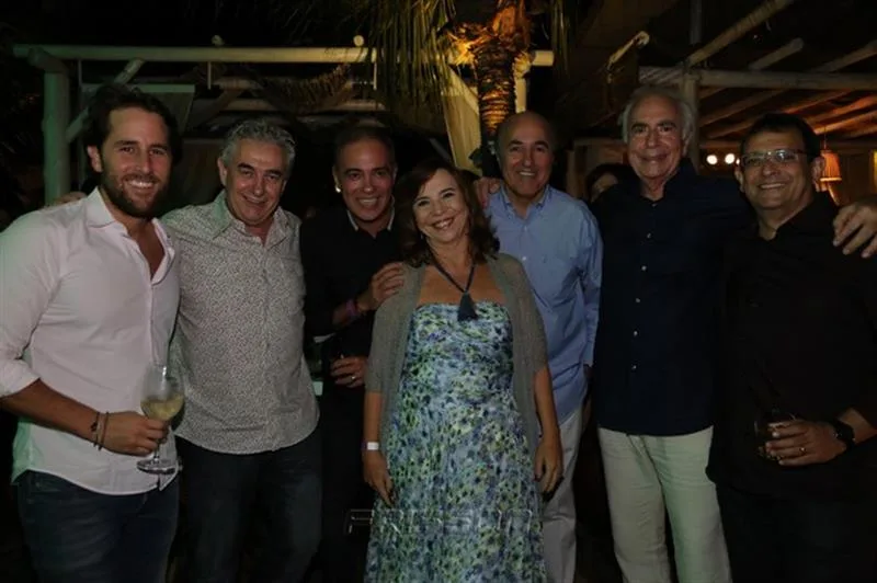 Rodrigo Frota, Marcus Novais, Lúcia Wolff, Silvio Frota, Jonny Wolff e José Guedes