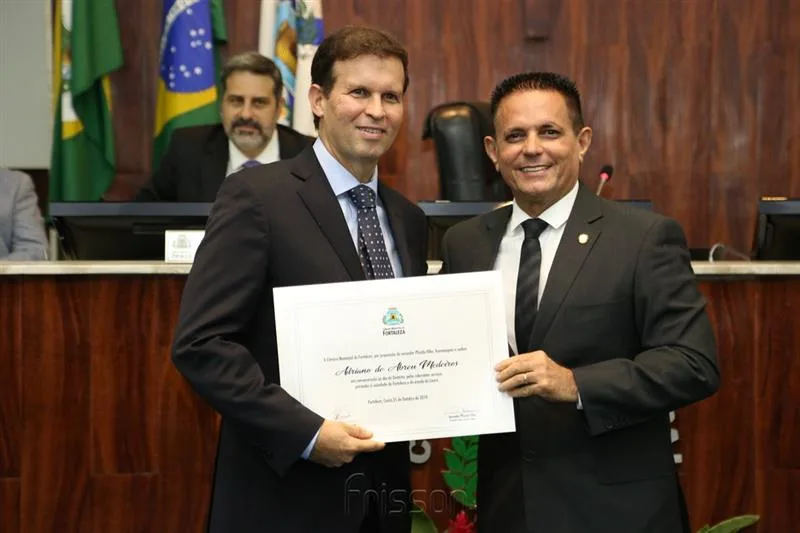 Adriano Abreu e Plácido Filho