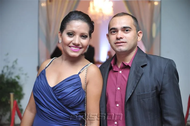 Aline Silve e Adriel Nascimento
