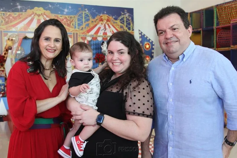 Adriana Miranda, Lucas, Priscila e Fernando Férrer